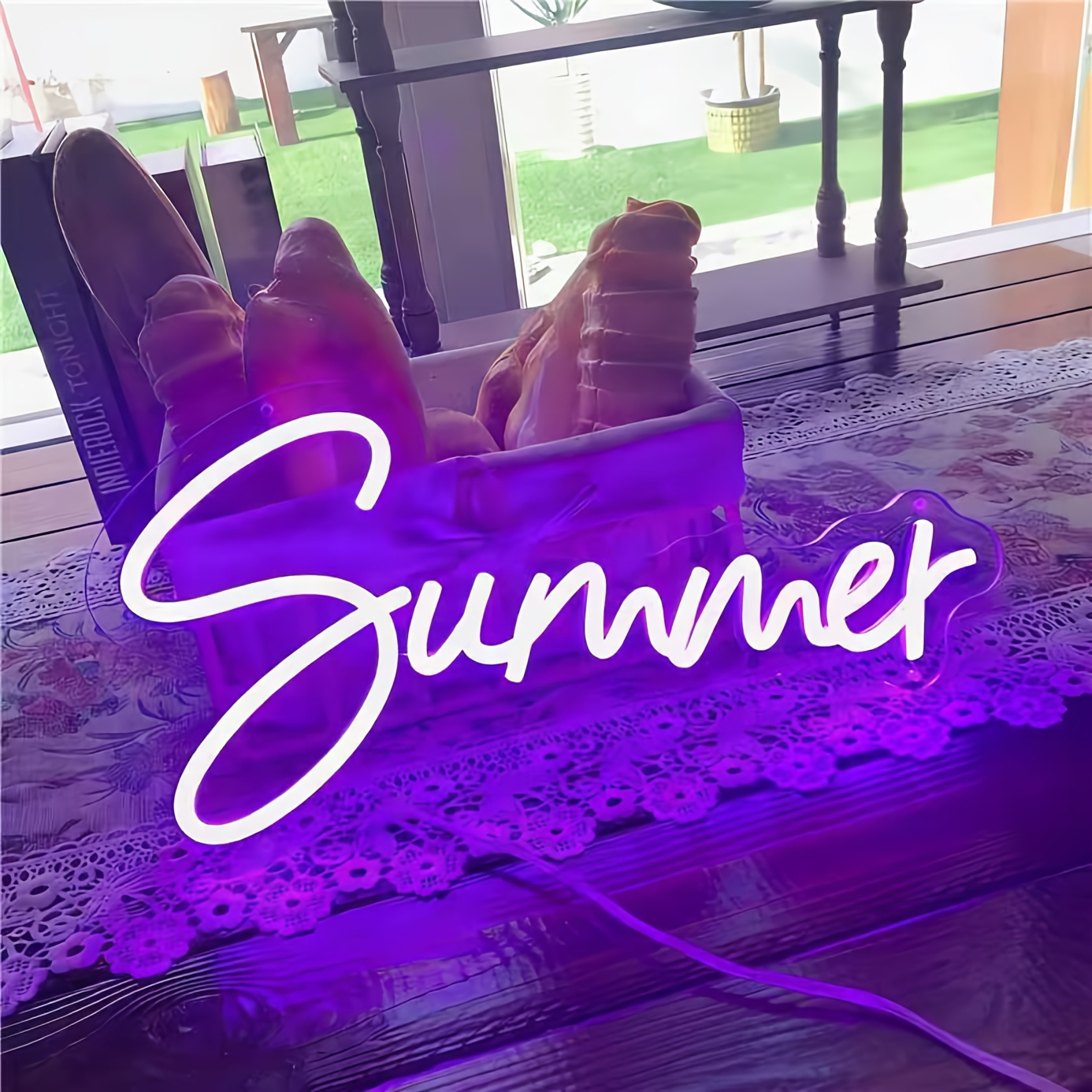 Lighting Decoration Ideas - Letreiro de néon personalizado, luz ajustável