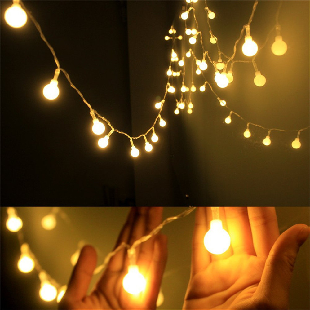 Luzes de Cordão Solares/USB/Ba - Lighting Christmas Decor avaliação e preço