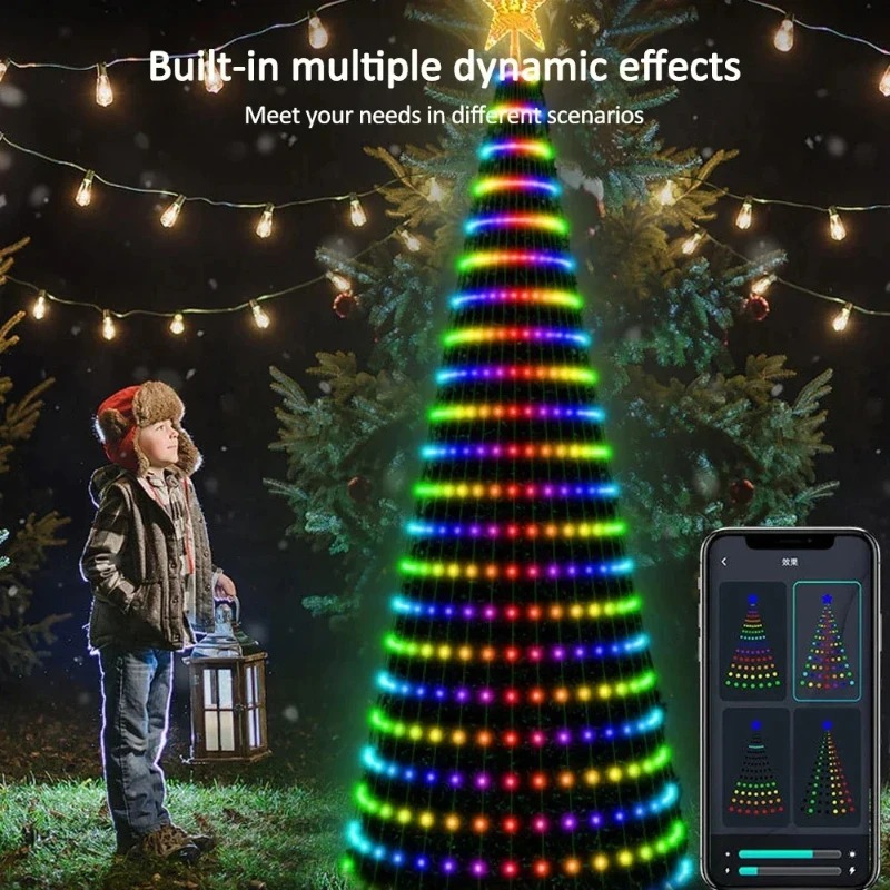 Luzes de Natal em Forma de Est - Lighting Christmas Decor avaliação e preço