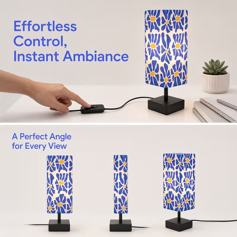 Luminária de mesa floral moder - Up Lighting Decor avaliação e preço
