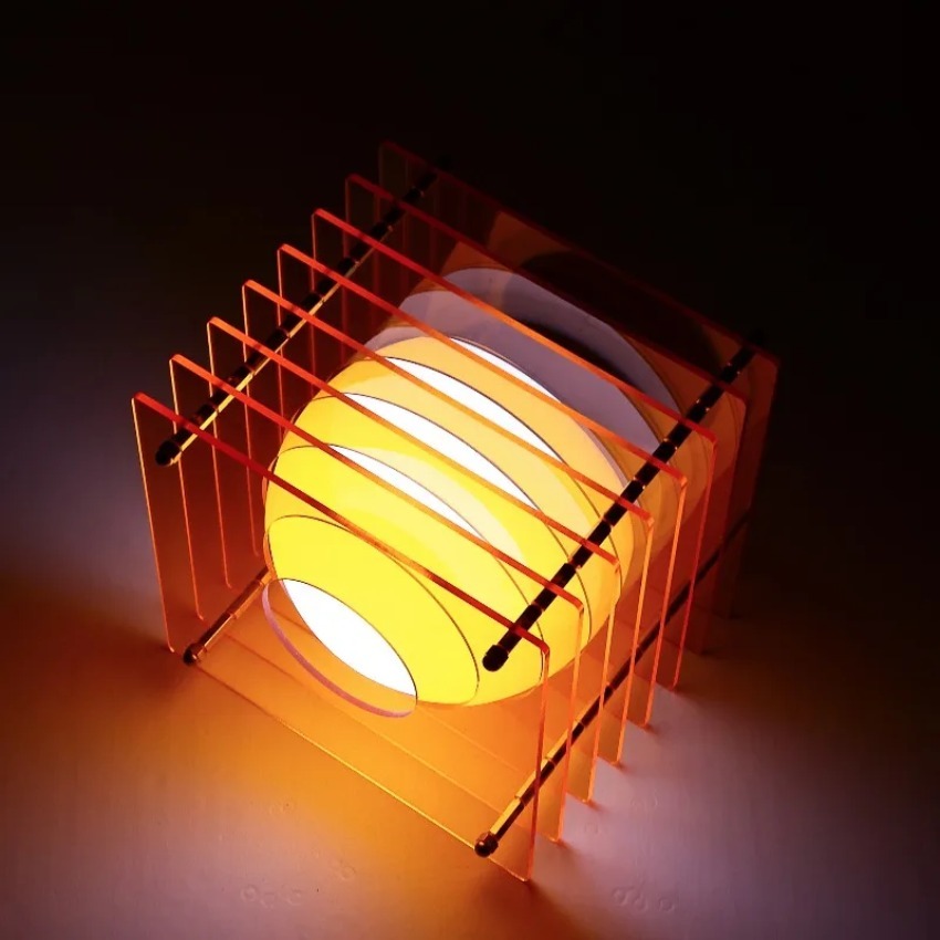Luminária Lua DIY de Acrílico  - Lighting Decoration Ideas avaliação e preço